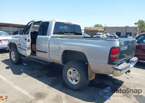 2001 Dodge Ram 2500 St from USA, damaged, VIN 3B7KF23651G236398